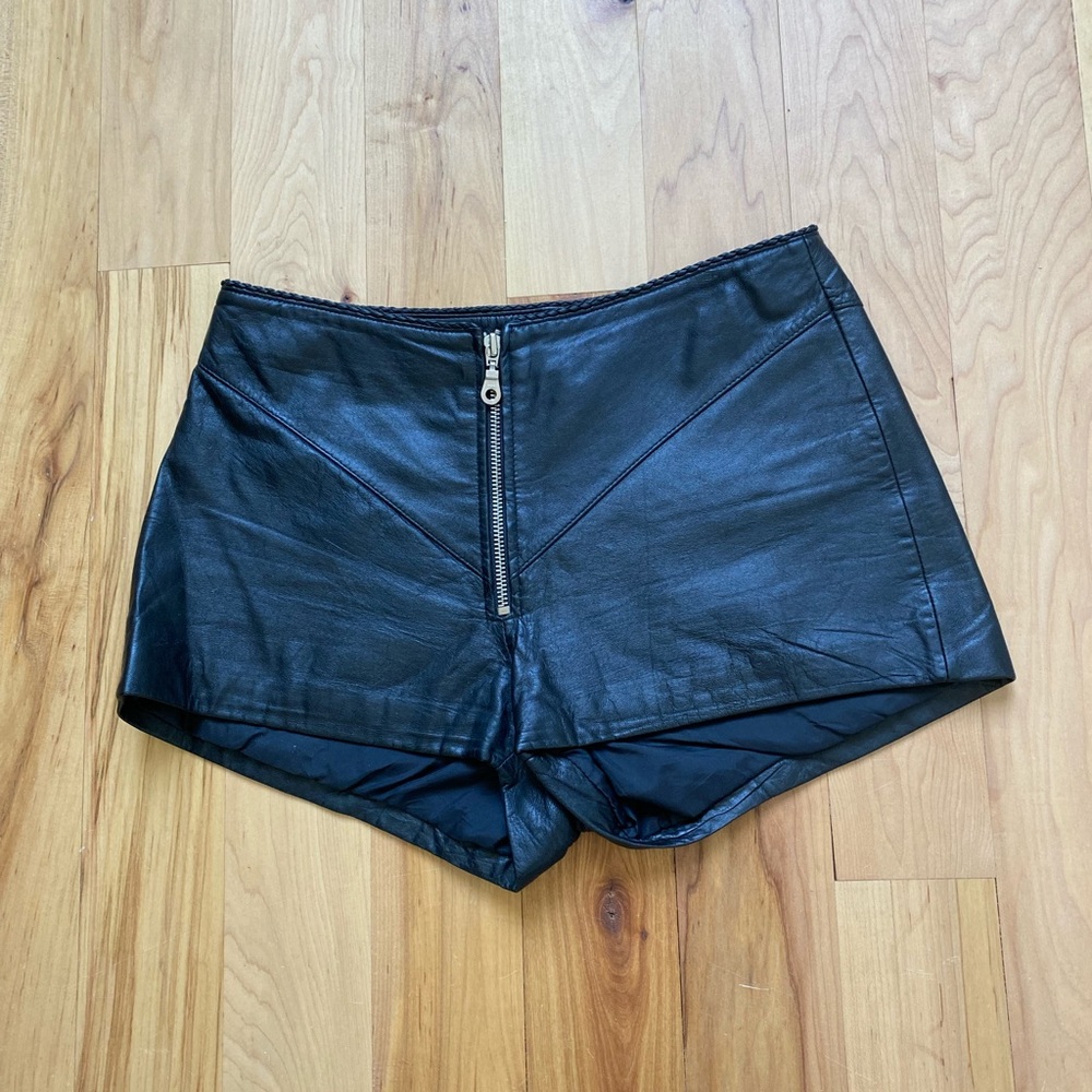 First Genuine Leather Shorts
